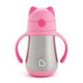 Cool Cat™ Stainless Steel Straw Cup, 8oz