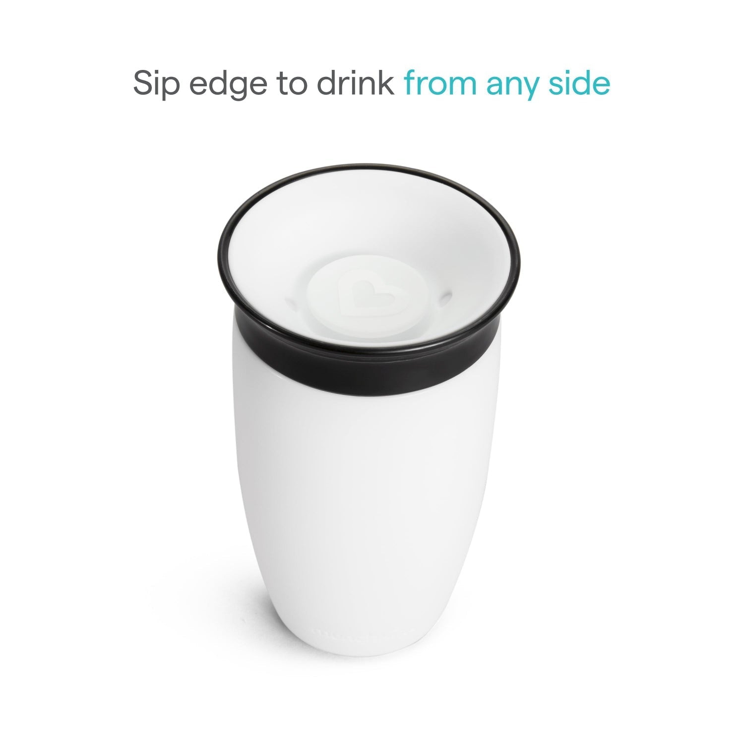 Miracle® 360° Black & White Sippy Cup, 10oz, 2pk